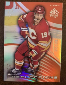 2020-21 Upper Deck Matthew Tkachuk Reflections Ruby 395/500 #7 - Bild 1 von 2