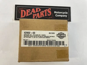 Harley Deuce FXSTD NIB OEM spacer kit 42802-03 forward controls - Picture 1 of 1