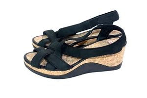 CAMPER ! RIEMCHENPUMPS PUMPS CHAUSSURES WOMAN SHOES WEDGE SCHWARZ 40 #5-2# NEU ! - Bild 1 von 5