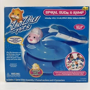 Zhu Zhu Pets Spiral Slide & Ramp Set Kids Toy Hamster Add On NEW Sealed - Picture 1 of 5