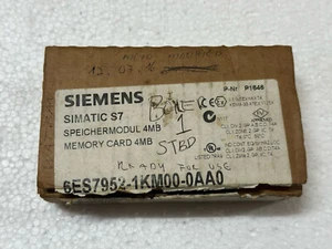 Siemens 6ES7 952-1KM00-0AA0; Speicherkarte für S7-400, 5V Flash EPROM, 4 MB - Bild 1 von 3