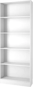 TVILUM APS Libreria Scaffale Verticale 4 Ripiani 80x26x203h cm Bianco 71777-49 - Foto 1 di 1