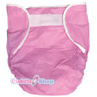 Cuddlz Pink Front Fastening All In One Nappy Padded Adult Incontinence Diaper