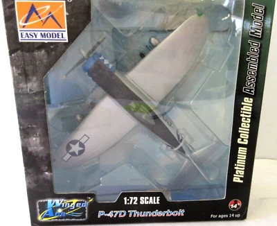 MRC P-47D Thunderbolt 355th FS 354th FG - Pre-Built Plastic Model Airplane - Image 1 of 2