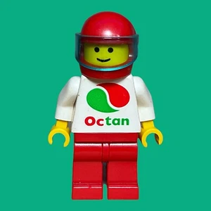 LEGO Figur Minifigur  Octan Rennfahrer oct011 aus  1990  #L20 - Bild 1 von 7