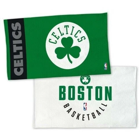 Boston Celtics Locker Room On Court Towel 22in X37.5 Inch Cover