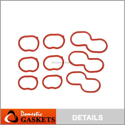 Juego de juntas de colector de admisión 98-09 Chrysler Dodge Intrepid 2,7 L DOHC VIN R U T Foto 1 de 3