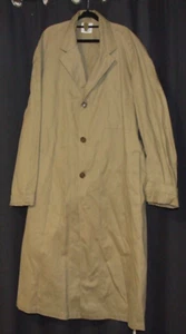Australian Military Army Engineer Dust Coat Trench Coat 1979 AGCF Size 9 Khaki - Picture 1 of 6