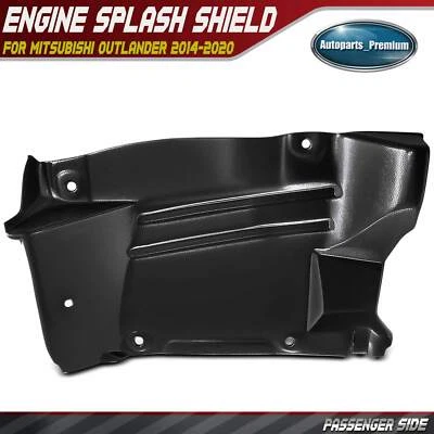 Protector contra salpicaduras del motor del lado derecho para Mitsubishi Outlander 2014-2020 Eclipse Cross Foto 1 de 4