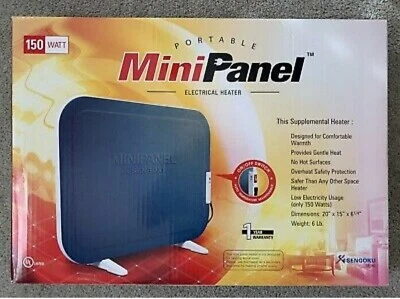 Mini calentador eléctrico portátil de panel SP160  Foto 1 de 4