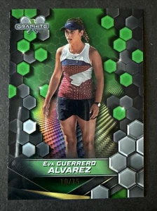 Eva Guerrero Alvarez 2024 Topps Graphite Tennis Green Refractor /75 #126 - Picture 1 of 3