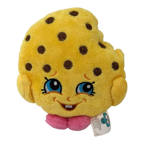 Shopkins Cookie Kookie Plush Stuffed 6.5 Inch Yellow Moose Enterprise Yellow Cover