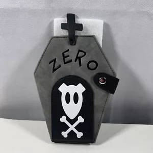 Nightmare before Christmas zero zip up wallet coin purse new without tags Coffin - Picture 1 of 3