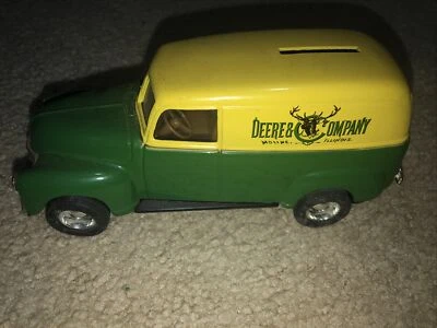 Ertl Chevy John Deere Panel Van 1/25 Made USA  CY-5621-10EO-B With Original Box. - Image 1 of 4