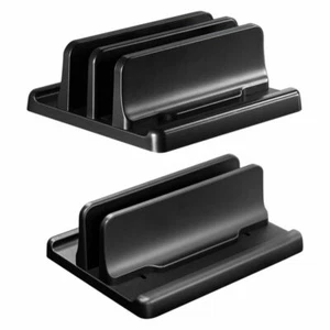 Soporte vertical ajustable de plástico portátil para computadora portátil de escritorio para base de computadora portátil - Imagen 1 de 14