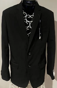 IZOD Black Size 14 Stretch Extensible Blazer Jacket School Uniform Sports Coat - Picture 1 of 3