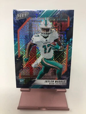 2021 PANINI VIP PRIZM JAYLEN WADDLE #RC5 2022 THE NATIONAL GOLD PACK 07/15 - Image 1 of 4