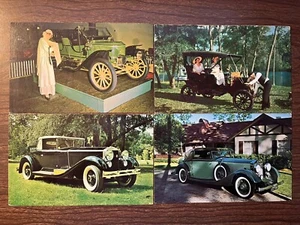 4 Early American Museum, Florida Car Postcards ~ Antique Vintage Autos - Picture 1 of 9