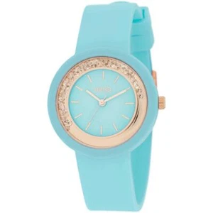 Reloj De Mujer LIU JO Luxury DANCING TEEN TLJ2205 Silicona Turquesa Swarovski - Imagen 1 de 1
