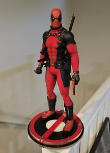 Custom Acrylic 1/6 12" Deadpool STAND Only. Good For Hot Toys Deadpool figures - Picture 1 of 6
