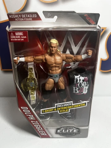 Mattel WWE Elite Collection Series 39 Dolph Ziggler *Box Has Wear* Cover