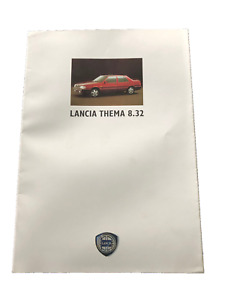 Broszura broszura Lancia Theme 8.32 Ferrari v. 05/1988, 20 s.