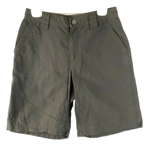 Columbia Hiking Camping Shorts size 30 Mens 9" Inseam Brown Gusset Crotch - Picture 1 of 5