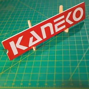 Large Engraved KANEKO Logo Video Game Wall Art Collectable Sign - Picture 1 of 4