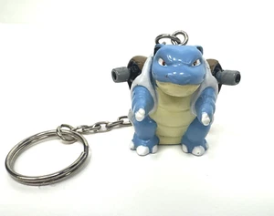Blastoise Pokemon Basic Fun Keychain Figure - Vintage Collectible - Picture 1 of 8