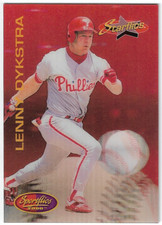 1994 Sportflics #191 Lenny Dykstra Starflics Philadelphia Phillies