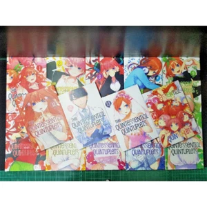 The Quintessential Quintuplets Vol. Lote manga 1-14 versión inglesa cómic DHL exp - Imagen 1 de 13