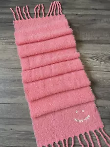 PS PAUL SMITH BUFANDA FELIZ ROSA HECHA EN ITALIA NUEVA CON ETIQUETA £110 - Imagen 1 de 10
