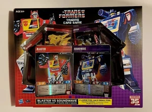 Transformers Trading Card Game Blaster vs Soundwave 2019 SDCC 35th - Picture 1 of 2