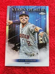 2022 Topps Series 1 - Chrome Stars Of Mlb #SMLBC-8 Alex Bregman - Houston Astros - Picture 1 of 2