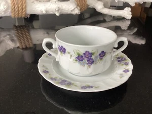 ESCHENBACH VEILCHEN  Diverse Kaffee/Frühstück/Ess -Teile zur Auswahl(Reg.50) - Bild 1 von 31