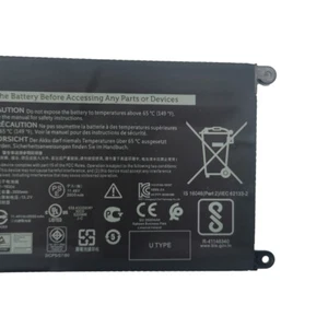 Batería genuina YRDD6 2025 para Inspiron 14 3582 3593 3793 5584 5585 5590 7586 - Imagen 1 de 4