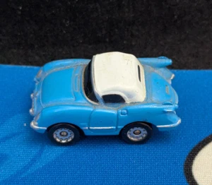 Galoob Micro Machines - Blue '55 Corvette Coupe - Picture 1 of 2