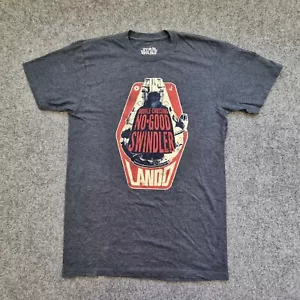 Star Wars Shirt mens SMALL Grey Short Sleeve Gamer Nerd adult T Shirt size S - Picture 1 of 11
