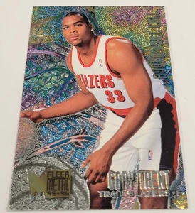 1995-96 Metal Rookie Roll Call #R9 Gary Trent Portland Trail Blazers - Picture 1 of 2