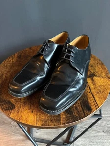 Loake Black Leather Dress Shoes - Classic Style - Picture 1 of 4