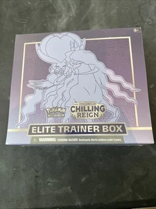 Pokemon Sword & Shield Chilling Reign Elite Trainer Box - Picture 1 of 6