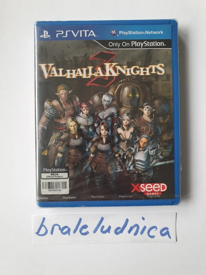 Valhalla Knights 3 PS Vita PlayStation Vita Asia English New Sealed - Photo 1/3
