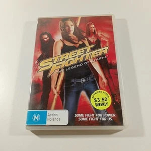 Street Fighter La Leyenda de Chun-Li DVD Región 4 PAL Ex Película de Alquiler - Imagen 1 de 7