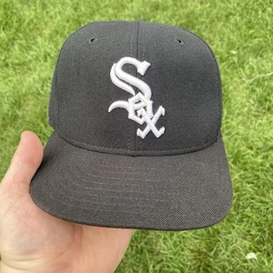 Vintage Chicago White Sox Hat New Era Diamond Collection Pro Model Fitted 7 3/8 - Picture 1 of 10