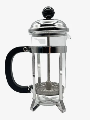 Cafetera francesa de vidrio Pyrex vintage de un solo servicio pequeña 12 fl oz Foto 1 de 4