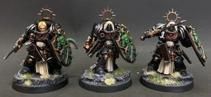 Warhammer 40k Dark Angels Bladeguard Veterans Games Workshop Painted Presale - Picture 1 of 8