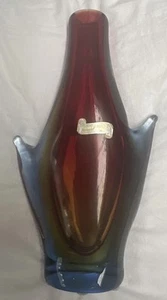 Vintage Murano Sommerso Vase - Picture 1 of 10