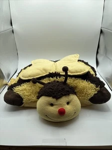 Pillow Pets Large Bumble Bee Plush Stuffed Toy 2010 18" x 13" - Picture 1 of 6