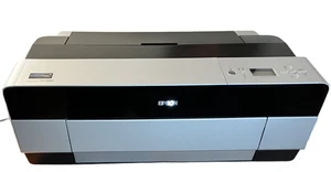 Epson Stylus Pro 3880 Photo Inkjet Printer - 17” Wide Format - Clean, Works - Picture 1 of 13