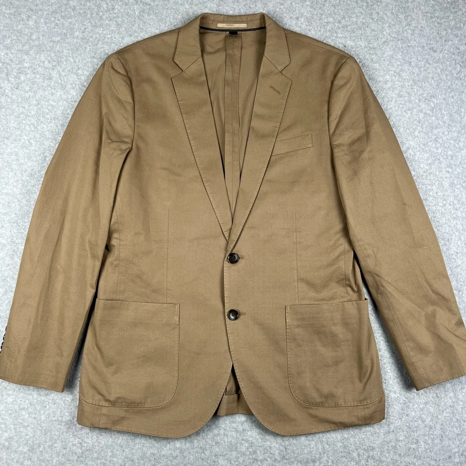 J экипажа Ладлоу Larusmiani хлопок Sport пальто Blazer 38с мужской бежевый костюм куртка - Изображение 1 из 4